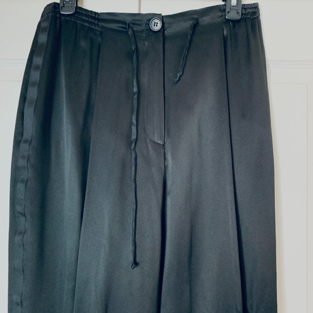 Elegant Black Wide Leg Pants